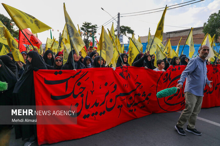 راهپیمایی کیلومتری غدیر در استان‌ها