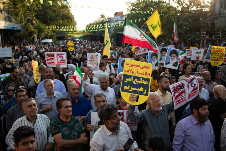 راهپیمایی کیلومتری غدیر در گرگان