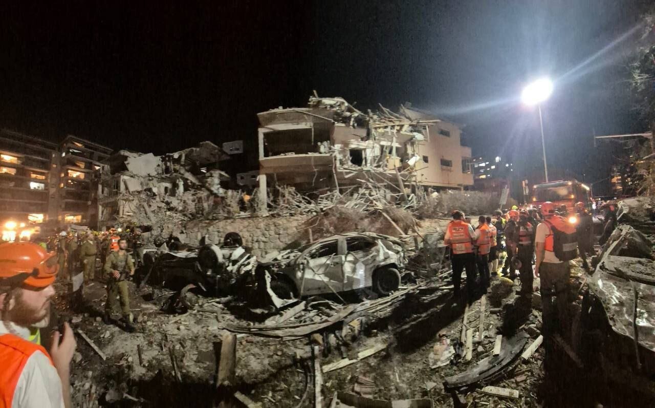 Footage shows massive destruction in Israel after two rounds of Iranian missile attacks