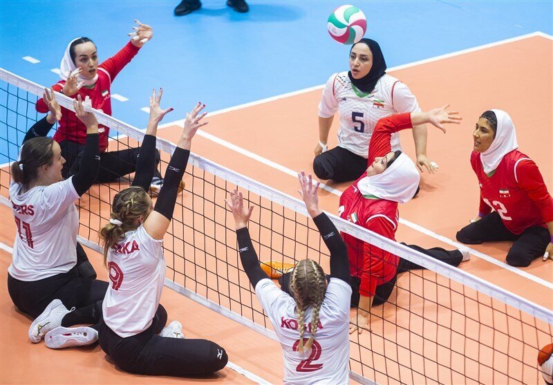 women's sitting volleyball