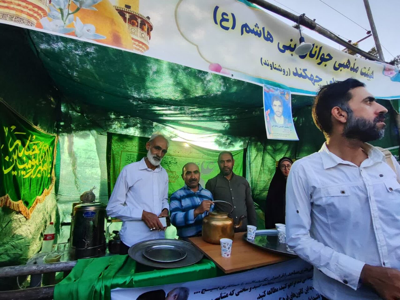 بیرجند ایستاده در خط غدیر؛  خدمت مردمی و بیزاری از جنایت صهیونیست‌ها
