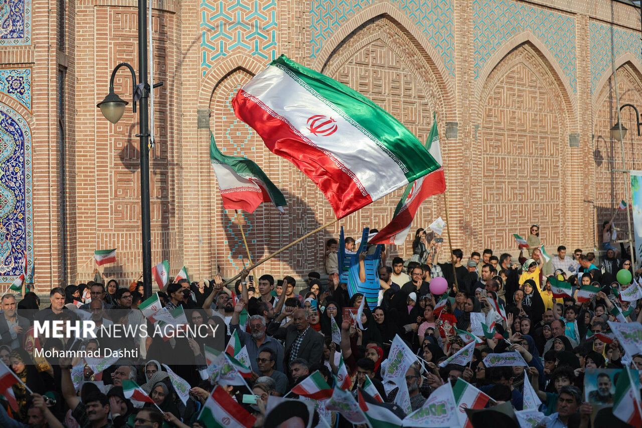 راهپیمایی کیلومتری غدیر در اردبیل