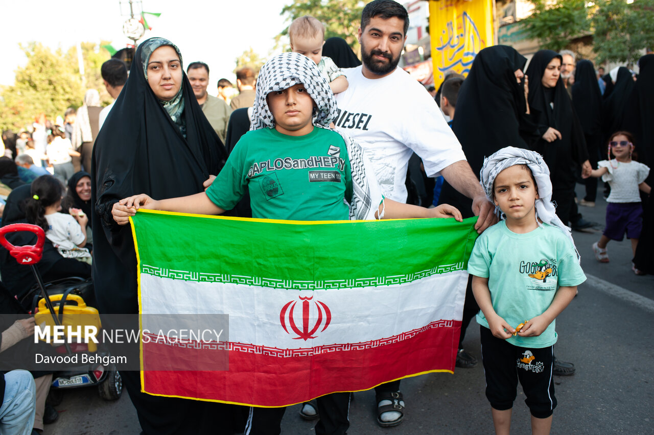 راهپیمایی کیلومتری غدیر در مشهد