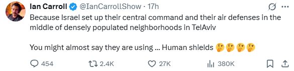 مطالبه کاربران انگلیسیزبان «ایکس» از ایران؛ «تلآویو را نابود کن»