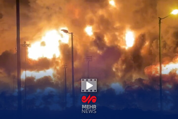 VIDEO: Shahran oil depot targeted in Israeli attack