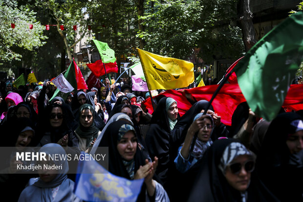 راهپیمایی کیلومتری غدیر در اصفهان