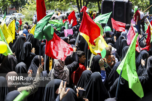 راهپیمایی کیلومتری غدیر در اصفهان