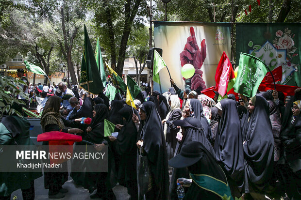 راهپیمایی کیلومتری غدیر در اصفهان