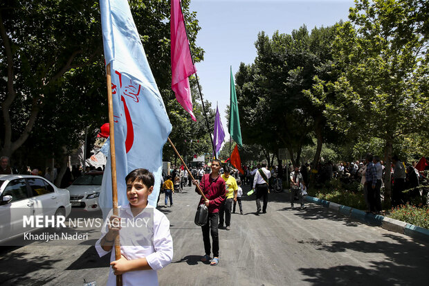 راهپیمایی کیلومتری غدیر در اصفهان