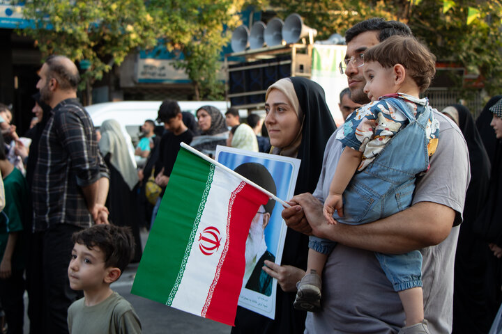 راهپیمایی کیلومتری غدیر در گرگان