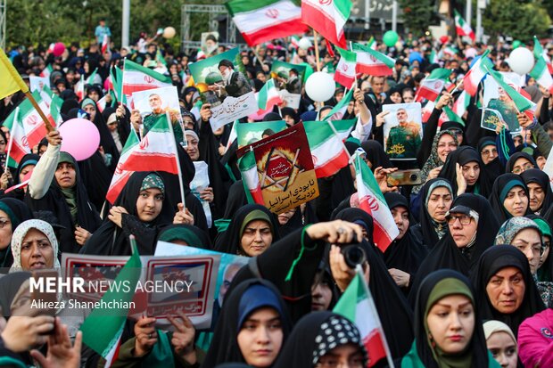 راهپیمایی کیلومتری غدیر در رشت