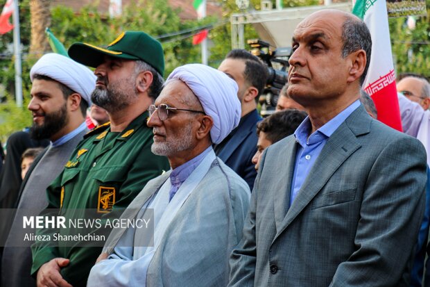 راهپیمایی کیلومتری غدیر در رشت