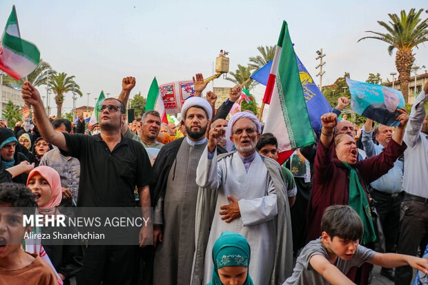 راهپیمایی کیلومتری غدیر در رشت