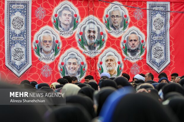 راهپیمایی کیلومتری غدیر در رشت