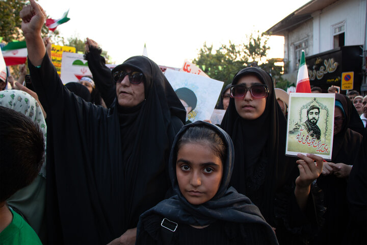 راهپیمایی کیلومتری غدیر در گرگان