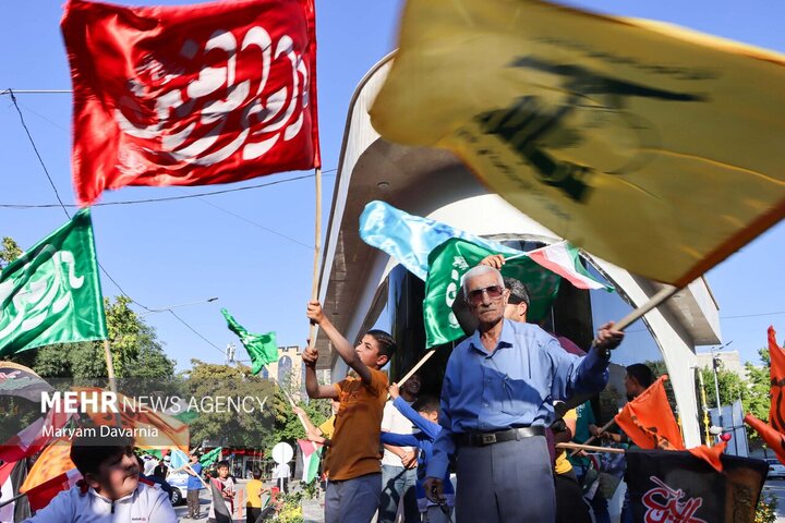 راهپیمایی کیلومتری غدیر در بجنورد راهپیمایی کیلومتری غدیر در بجنورد