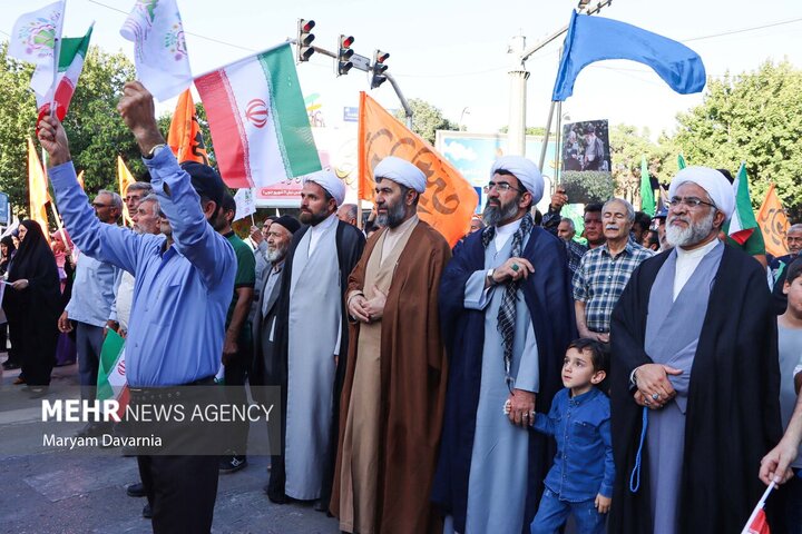 راهپیمایی کیلومتری غدیر در بجنورد