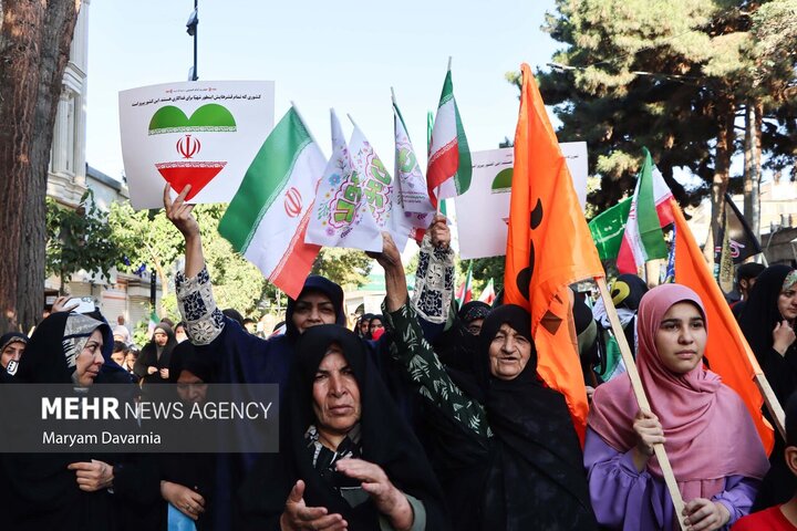 راهپیمایی کیلومتری غدیر در بجنورد