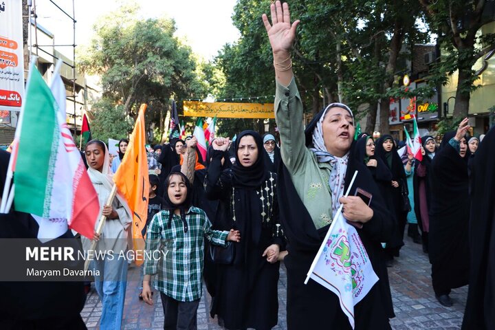 راهپیمایی کیلومتری غدیر در بجنورد
