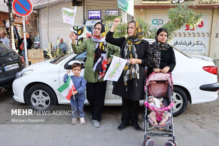 راهپیمایی کیلومتری غدیر در بجنورد