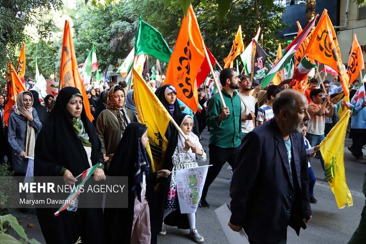 راهپیمایی کیلومتری غدیر در بجنورد