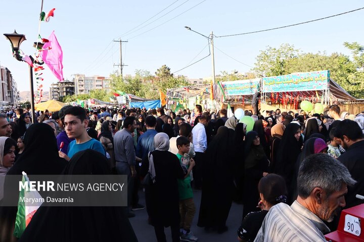 راهپیمایی کیلومتری غدیر در بجنورد