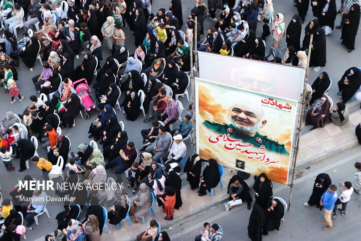 راهپیمایی کیلومتری غدیر در بجنورد