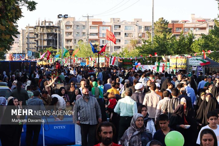 راهپیمایی کیلومتری غدیر در بجنورد