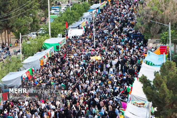 راهپیمایی کیلومتری غدیر در بجنورد