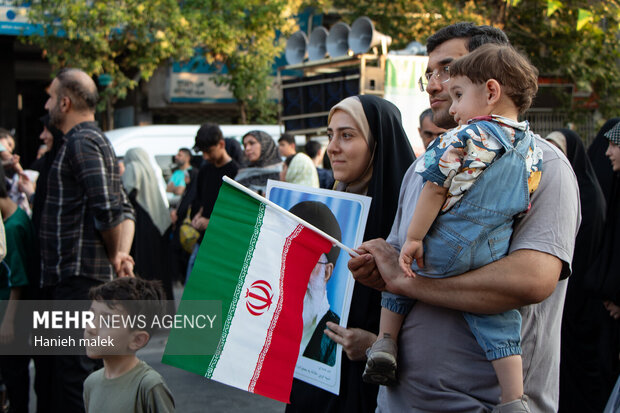 راهپیمایی کیلومتری غدیر در گرگان