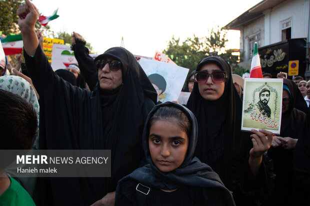 راهپیمایی کیلومتری غدیر در گرگان