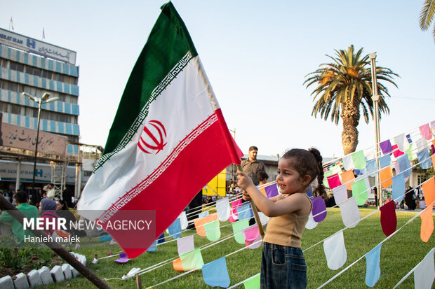 راهپیمایی کیلومتری غدیر در گرگان