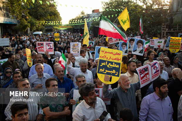 راهپیمایی کیلومتری غدیر در گرگان