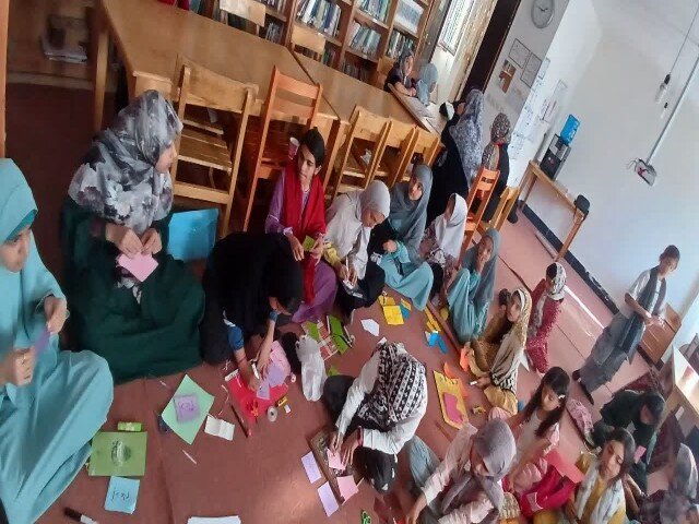 آموزش تجوید با خلاقیت هنری در مسجد حضرت علی (ع) دهگلان