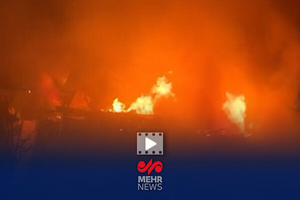 İran saldırısı sonrası Tel Aviv'de bina yıkıldı İran saldırısı sonrası Tel Aviv'de bina yıkıldı