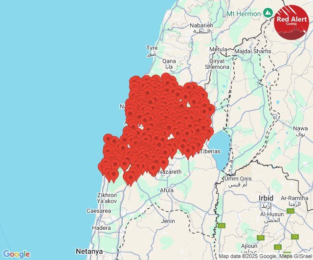موشکهای ایران بهسمت سرزمینهای اشغالی شلیک شدند