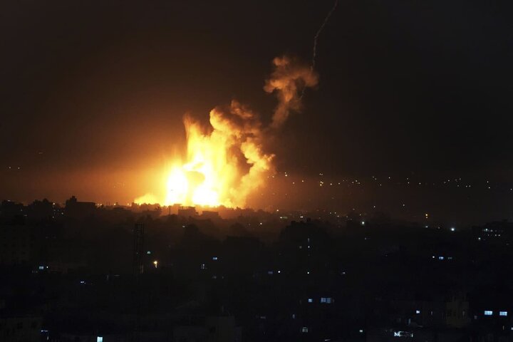 تصویر دیگری از حجم ویرانی ناشی از اصابت موشک های ایران