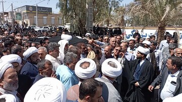 مردم فهرج پیکر امام جمعه این شهر را تشییع کردند
