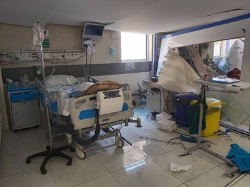 Israel regime attacks civilian hospital in Kermanshah