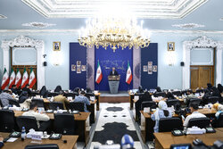 Press conference of Iranian Foreign Ministry spokesman