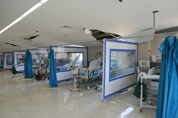 اورژانس بیمارستان فارابی با تمام توان در حال خدمت رسانی است