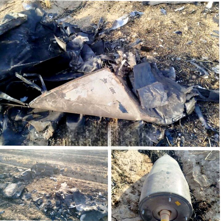 Israeli drone intercepted in Iran's Ilam province (+PHOTO)