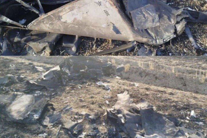 İsrail’e ait İHA İlam semalarında düşürüldü İsrail’e ait İHA İlam semalarında düşürüldü