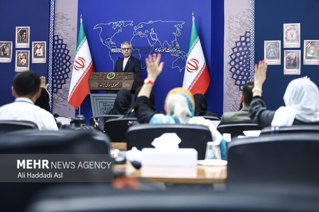 نشست خبری سخنگوی وزارت امور خارجه