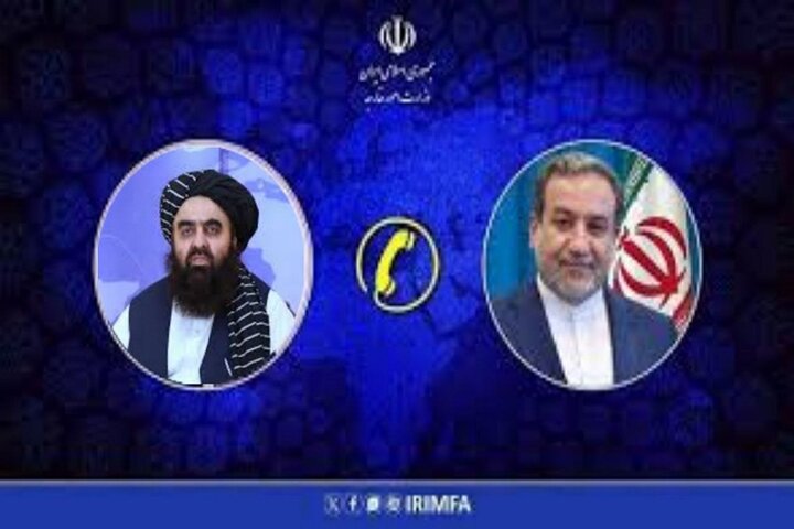 تماس تلفنی وزیر خارجه حکومت سرپرست افغانستان با عراقچی