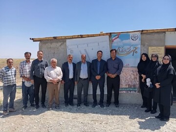 ۱۵ هکتار طرح آبیاری نوین در میامی افتتاح شد