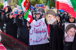 اجتماع حوزویان قم در حمایت از نیروهای مسلح کشور