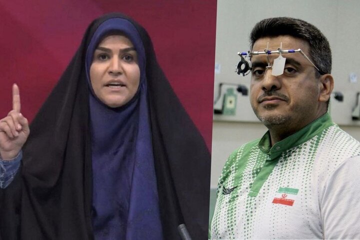 İranlı sporcu, madalyasını İsrail saldırısı sırasında yayına devam eden sunucuya hediye etti