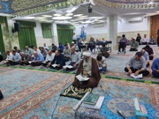 قرائت سوره فتح و دعای توسل در مهدیه سنندج