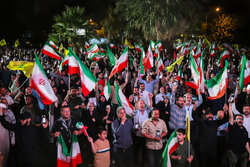 Tehraners hold protest rally in Palestine Sq.